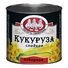 Кукуруза Скатерть 425мл сладкая ж/б 1/12