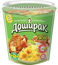 Доширак пюре 52гр Премиум курица 1/24  