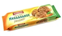 Кухмастер Печенье Миндальное овсяное сдобное 270гр 1/12
