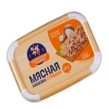Намазка мясная с грибами 150гр  Беларусь 1/12 60 сут