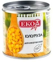 Кукуруза Эко 340гр деликатесная 1/12