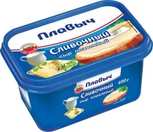 Плавыч 400гр сливочный ванна сыр 1/8  