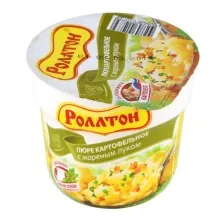 Роллтон пюре жареный лук 40гр стакан 1/24