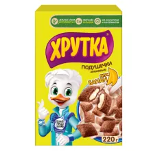 Хрутка Подушечки банановые 220гр 1/8