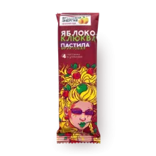 Пастила Фруктовая энергия 30гр Яблоко/клюква 1/12