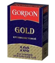 Гордон 100гр Байховый Крупнолистовой чай 1/14
