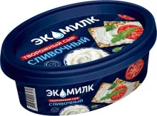 Сыр творожный 120гр 60% 1/6 Экомилк М
