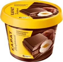Карат 230гр Шоколадно-ореховый 30% сыр плавленный 1/8