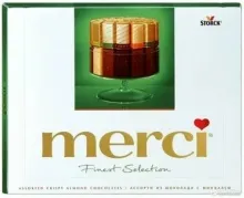 Мерси Ассорти с миндалем 250гр 1/10