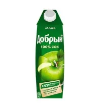 Сок Добрый 1л яблоко 1/12