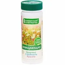 Клетчатка Сибирская 170гр Очищающая пласт.банка 