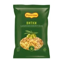 Роллтон Ракушки с олив.маслом в/с 400гр 1/16