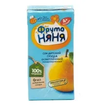 Фрутоняня сок 200мл Груша 1/18 