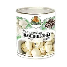 Шампиньоны Мед.Люб. целые 850мл ж/б 1/12