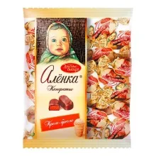 Аленка Крем-брюле овал 250гр конфеты 1/10 Красный Октябрь