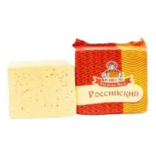 Российский 50% сырный продукт  кубик ~2,2кг Ладушка Милк 1/4