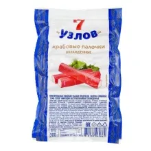 Крабовые палочки 200гр Семь узлов 1/30 Санта Бремор