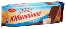 Юбилейное 116гр молочное с молочн глазурью печенье 1/60 