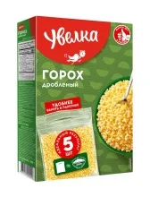 ВП Горох дробленый 400гр Увелка 1/6  967  