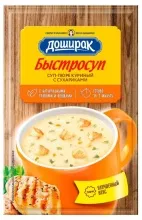 Доширак Быстросуп Суп-пюре куриный с сухариками 17гр 1/24