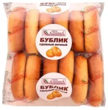 Бублик сдобный яичный 460гр 1/10