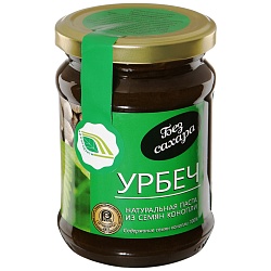 Паста Урбеч натуральная из семян конопли 280г