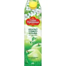 Сады Придонья 1л яблоко прямого отжима сок* 1/12 
