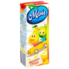 Мой 0,2л яблочно-грушевый 1/27