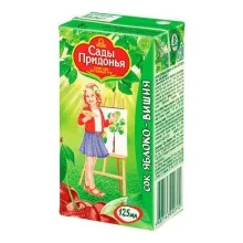 Сады Придонья 0,125л вишня-яблоко 1/18