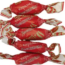 Москвичка (вес,1кг) карамель 1/5 РФ 7мес