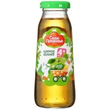Сады Придонья 0,2л зеленое яблоко сок бутылка 1/8