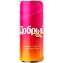Добрый Манго-маракуйя напиток 0,33л ж/б 1/12