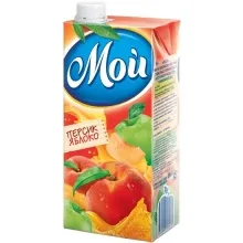 Мой 1,93л персик-яблоко 1/6